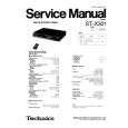 TECHNICS STX301 Manual de Servicio