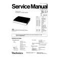 TECHNICS SLL1 Manual de Servicio