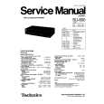 TECHNICS SU600 Manual de Servicio