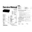 TECHNICS SUV550 Manual de Servicio