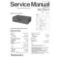 TECHNICS RSTR313 Manual de Servicio