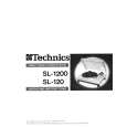 TECHNICS SL1200 Manual de Usuario