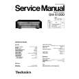 TECHNICS SHX1000 Manual de Servicio