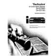 TECHNICS SAEX300 Manual de Usuario