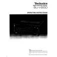 TECHNICS SUV90D Manual de Usuario