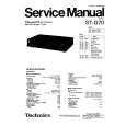 TECHNICS STG70 Manual de Servicio