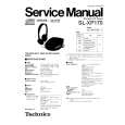 TECHNICS SLXP170 Manual de Servicio