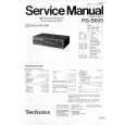 TECHNICS RSB605 Manual de Servicio