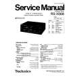 TECHNICS RS-X888 Manual de Servicio