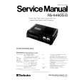 TECHNICS RS646DSD Manual de Servicio