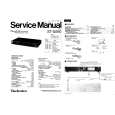 TECHNICS STG550 Manual de Servicio