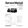 TECHNICS RSM275X Manual de Servicio