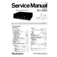 TECHNICS SUZ850 Manual de Servicio