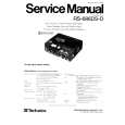 TECHNICS RS686DS-D Manual de Servicio
