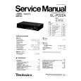 TECHNICS SL-P222A Manual de Servicio
