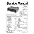 TECHNICS SU7/K Manual de Servicio