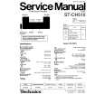 TECHNICS STCH510 Manual de Servicio