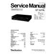 TECHNICS STG70L Manual de Servicio