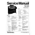 TECHNICS SXG5 Manual de Servicio