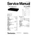 TECHNICS STG460 Manual de Servicio