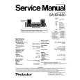 TECHNICS SAEH550 Manual de Servicio
